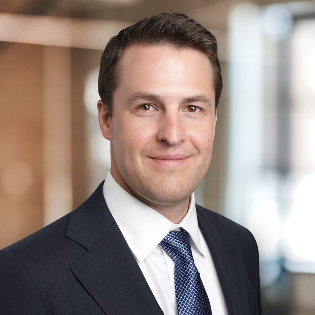 Man in suit with tie